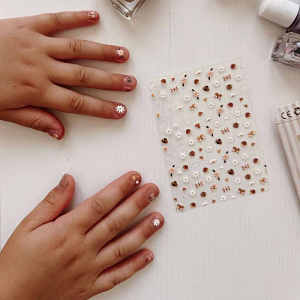 Набор 3D наклеек для ногтей Mrs. Ertha "Butterfly", микс с бабочками